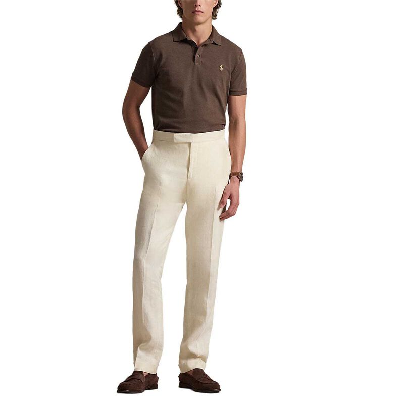 Polo Ralph Lauren Custom Slim Fit Stretch Mesh Polo Shirt image number 3